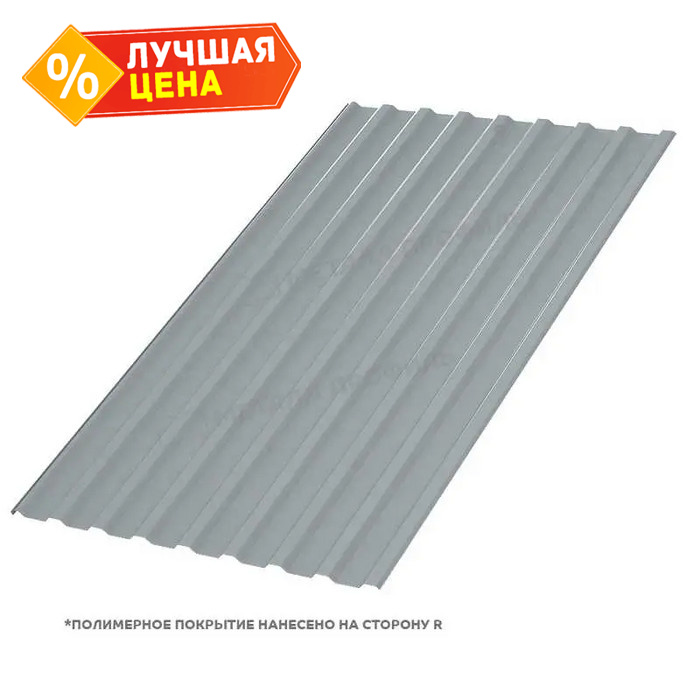 Профлист Металл Профиль МП20 0.45 Полиэстер RAL 7004 Серый R